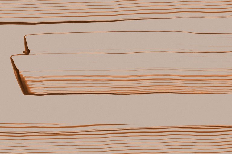 Abstract Horizontal Lines in Earth Tones