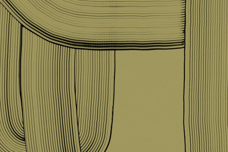 Abstract Lines and Shapes in Earth Tones