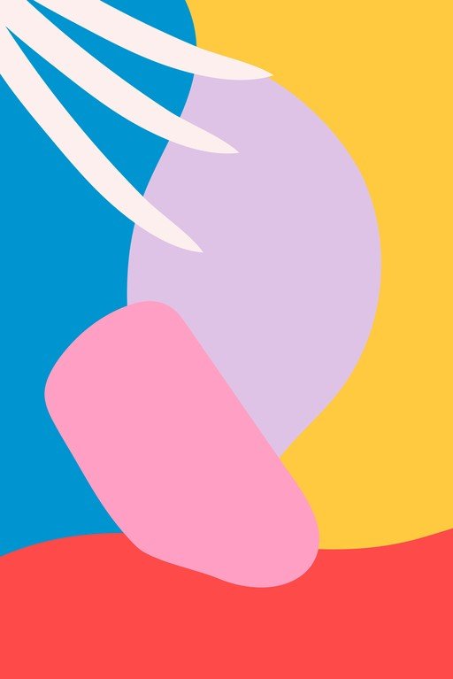 Abstract Shapes and Colors Background