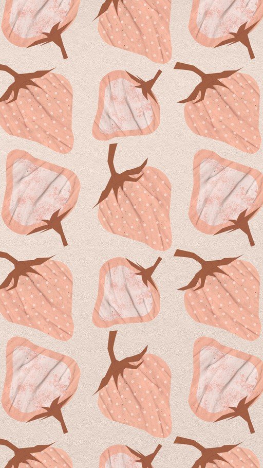 Pastel Strawberry Pattern