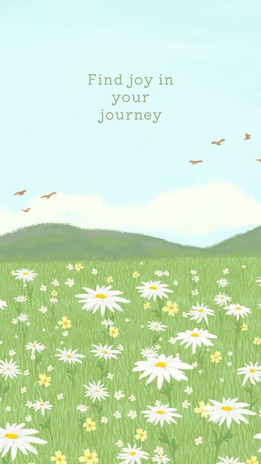 Find Joy in Your Journey: Daisy Field