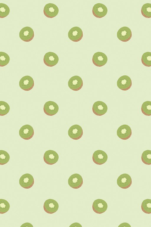 Seamless Kiwi Fruit Pattern
