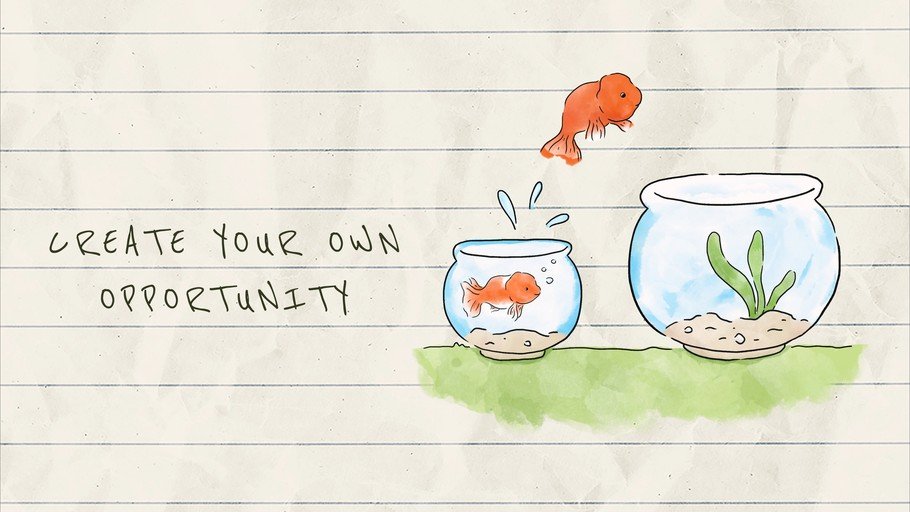 Goldfish Jumps to New Opportunity