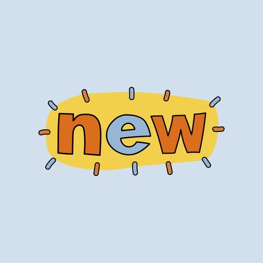 Bright 'New' Announcement Graphic