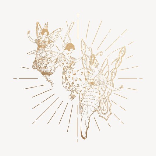 Art Nouveau Fairies with Butterfly Wings