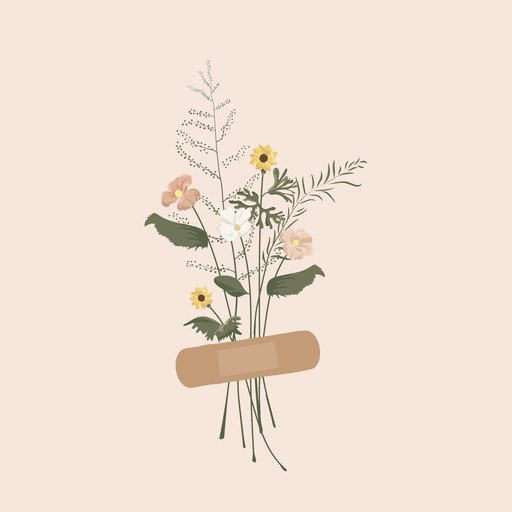 Healing Bouquet with Bandage