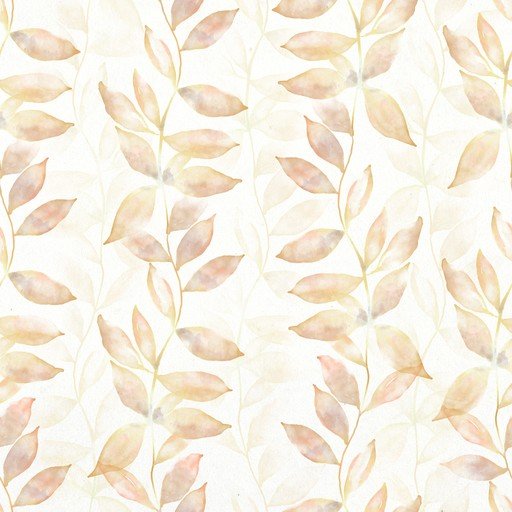 Watercolor Autumn Leaves Pattern
