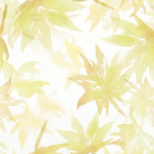Soft Watercolor Maple Leaves Pattern