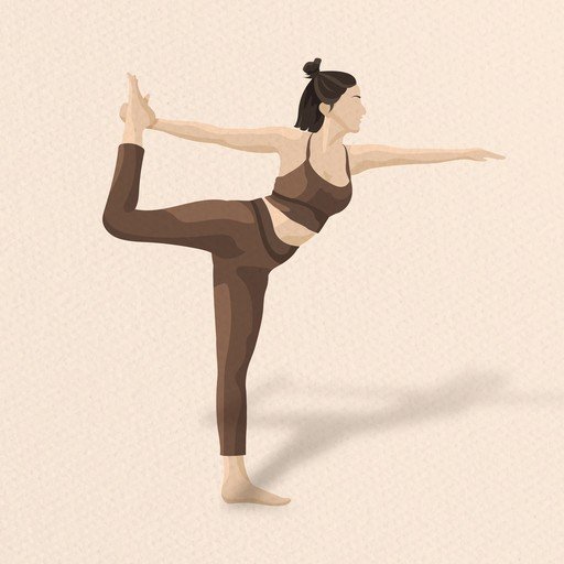 Woman in Yoga Pose