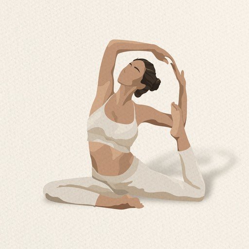 Woman in Yoga Pose