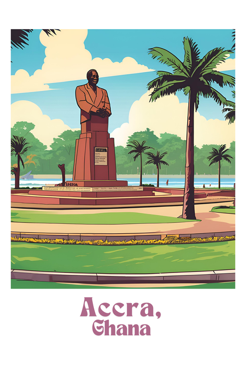 Kwame Nkrumah Mausoleum, Accra, Ghana