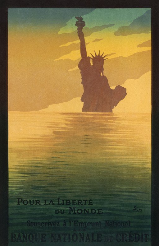 Statue of Liberty Poster for World Liberty Loan
