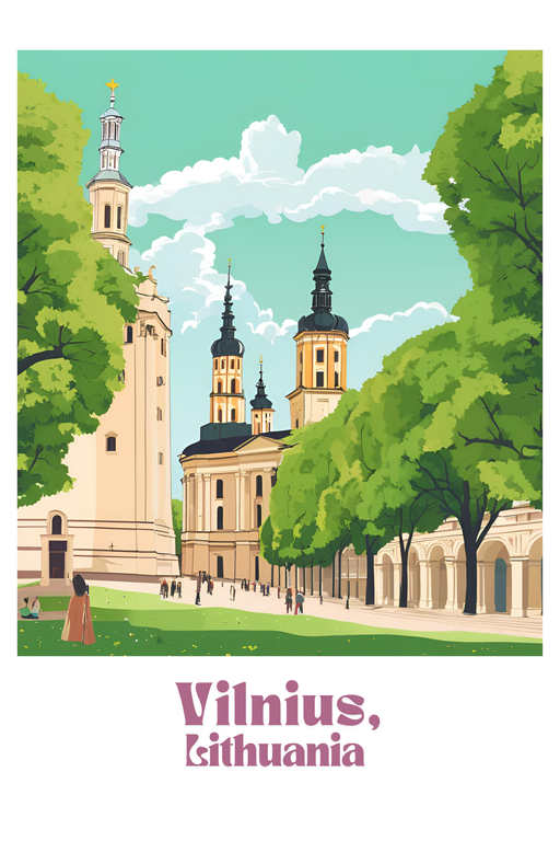 Vilnius, Lithuania: Architectural Grandeur and Green Spaces