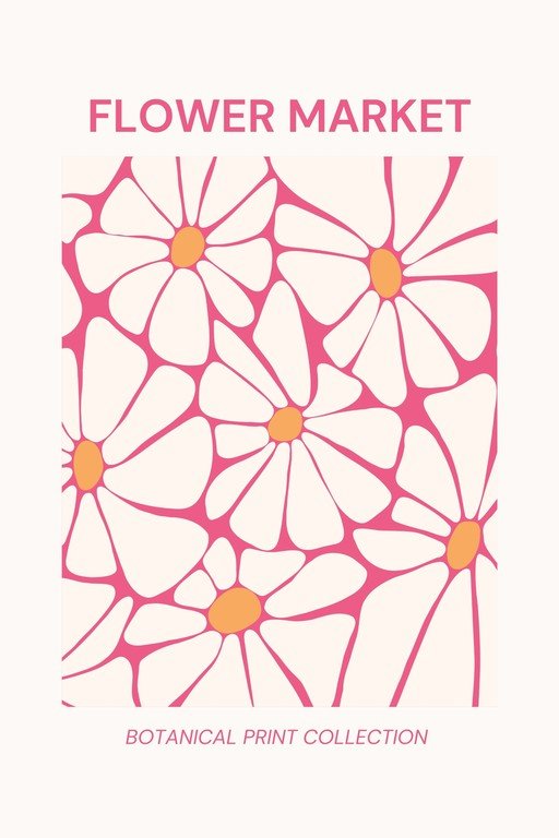 Flower Market Botanical Print Collection
