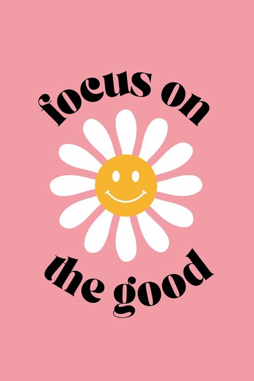 Focus on the Good Daisy Smiley