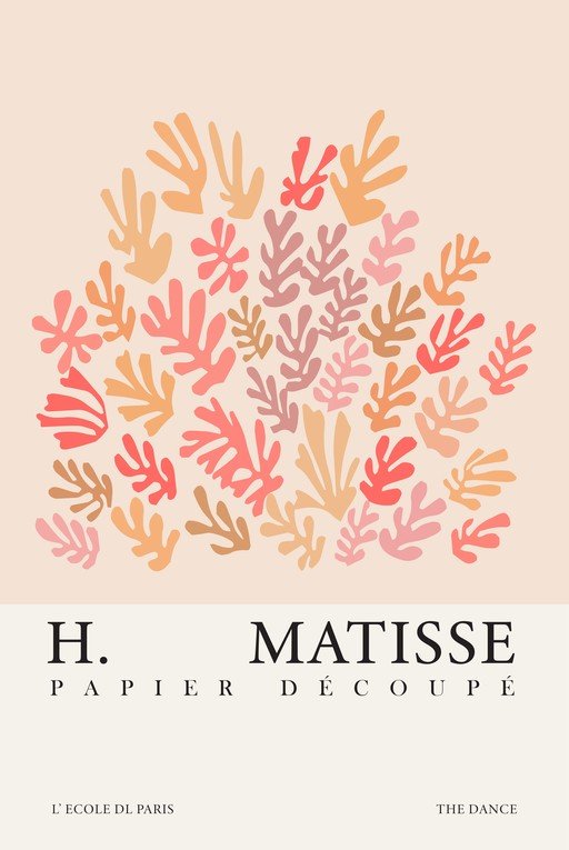 Henri Matisse 'Papier Découpé' Poster