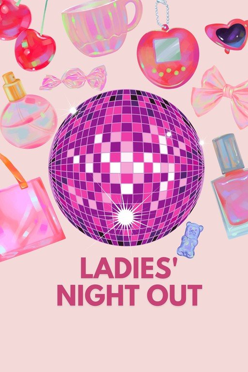 Ladies' Night Out Disco Ball and Accessories