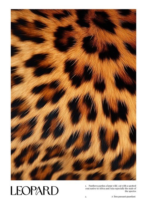 Leopard Print Close-Up