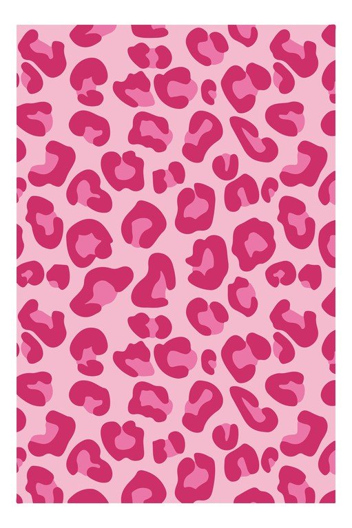Pink Leopard Print Pattern