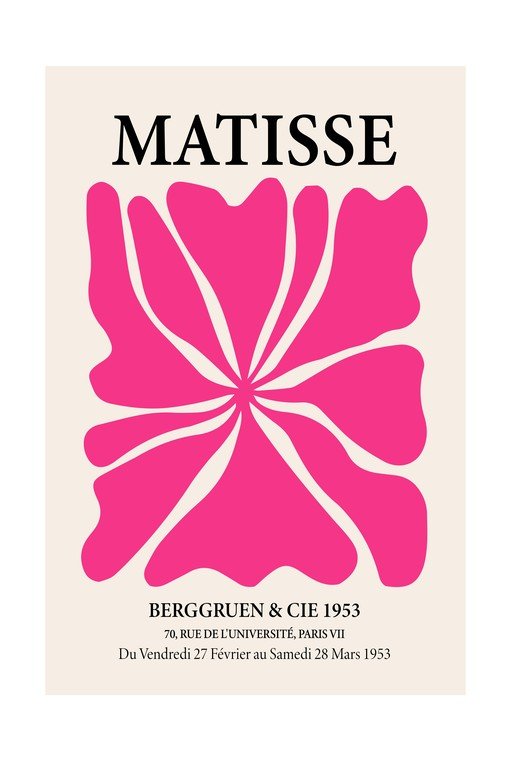 Matisse Exhibition Poster: Berggrüen & Cie 1953