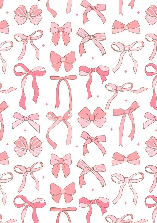 Pink Bow Pattern