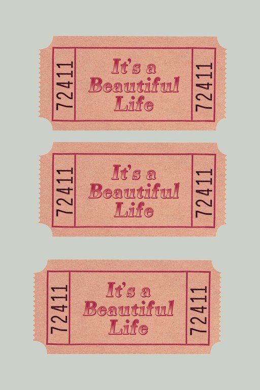 Vintage Tickets: It's a Beautiful Life