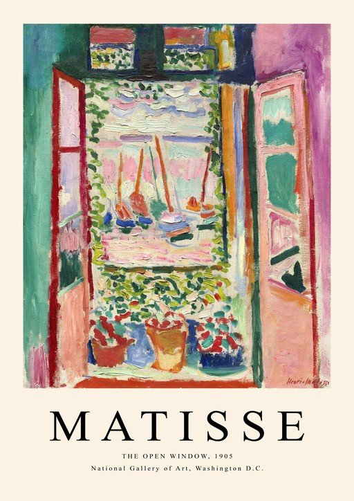 Matisse's Open Window: A Vibrant Fauvist View