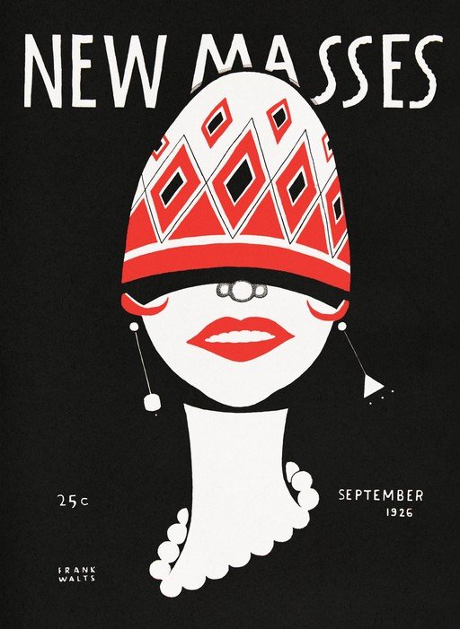 New Masses Magazine Cover, September 1926
