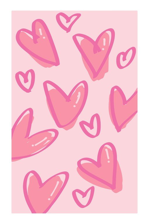Pink Heart Pattern