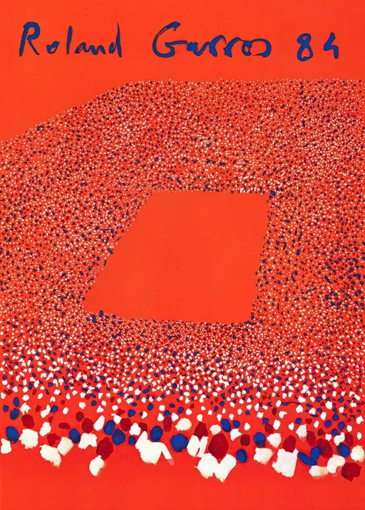 Roland Garros 1984 Poster