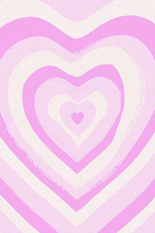 Pink Heart Pattern Background