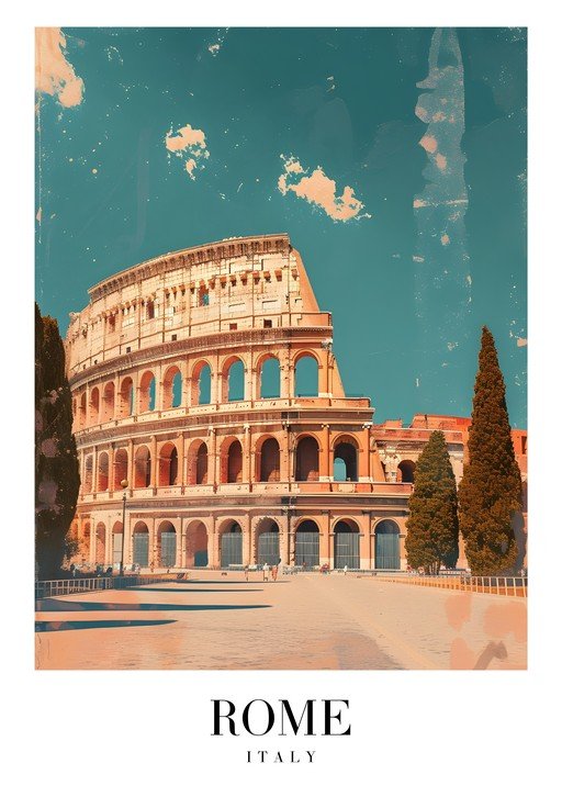 Colosseum in Rome, Italy