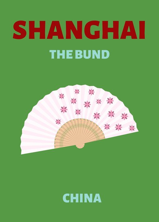 Shanghai The Bund China Fan
