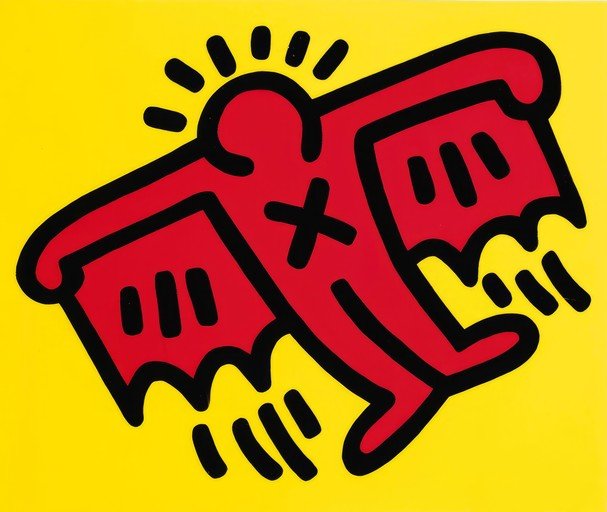Keith Haring's Radiant Baby Artwork