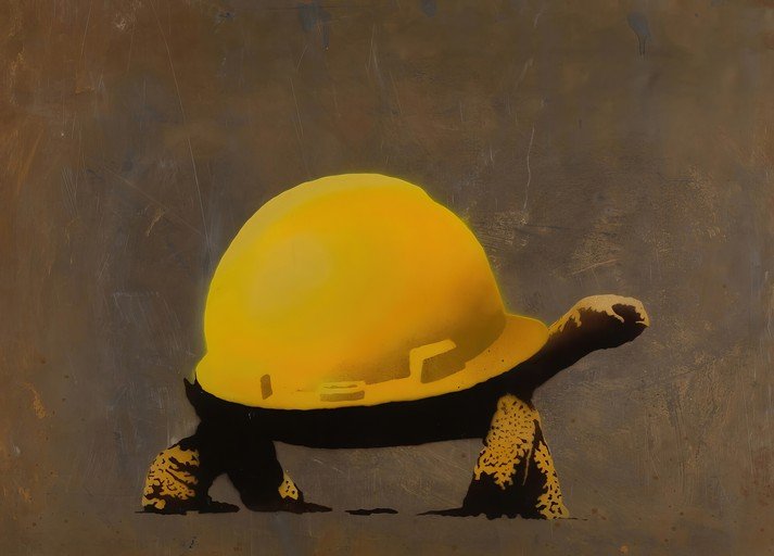 Turtle with Hard Hat