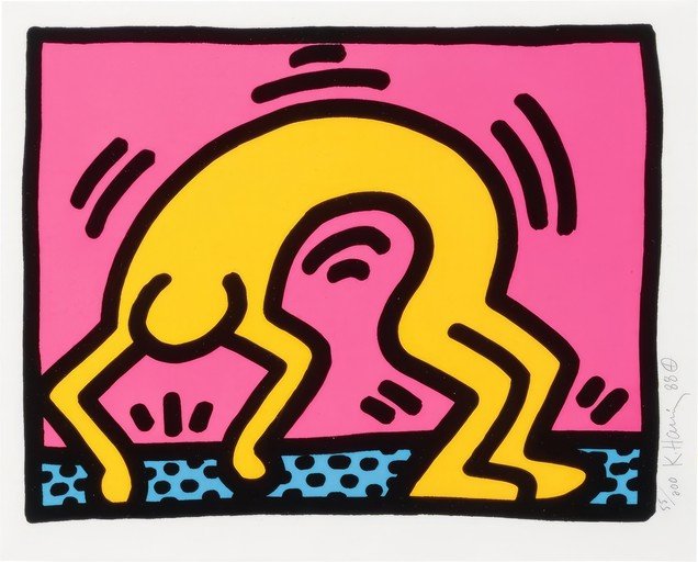 Keith Haring "Radiant Baby" Artwork