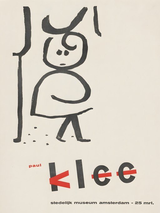 Paul Klee Stedelijk Museum Amsterdam Poster