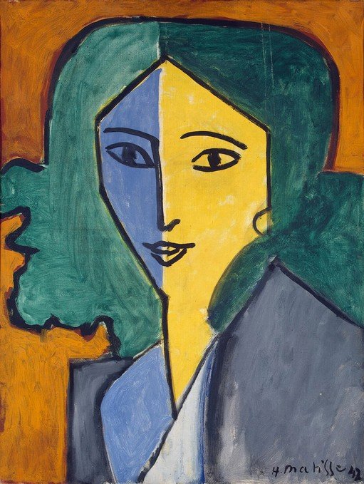 Matisse's "Woman with a Green Hair" Portrait