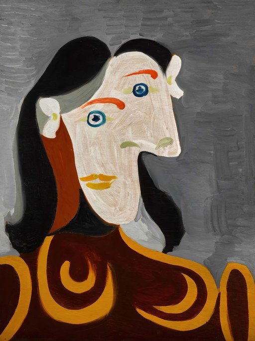 Cubist Portrait of a Woman