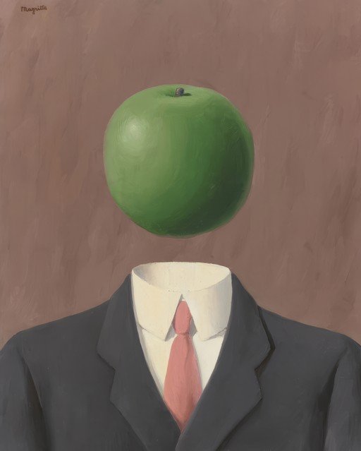 The Son of Man by René Magritte