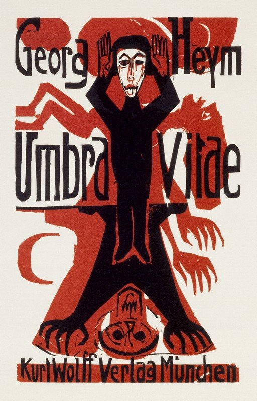 Georg Heym Umbra Vitae Book Cover