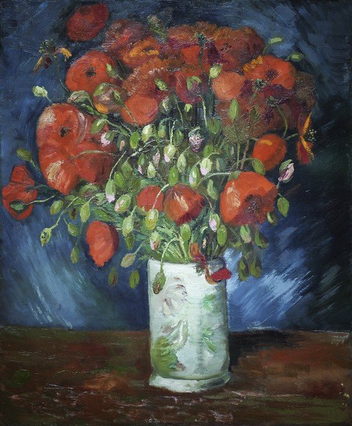 Vase of Poppies