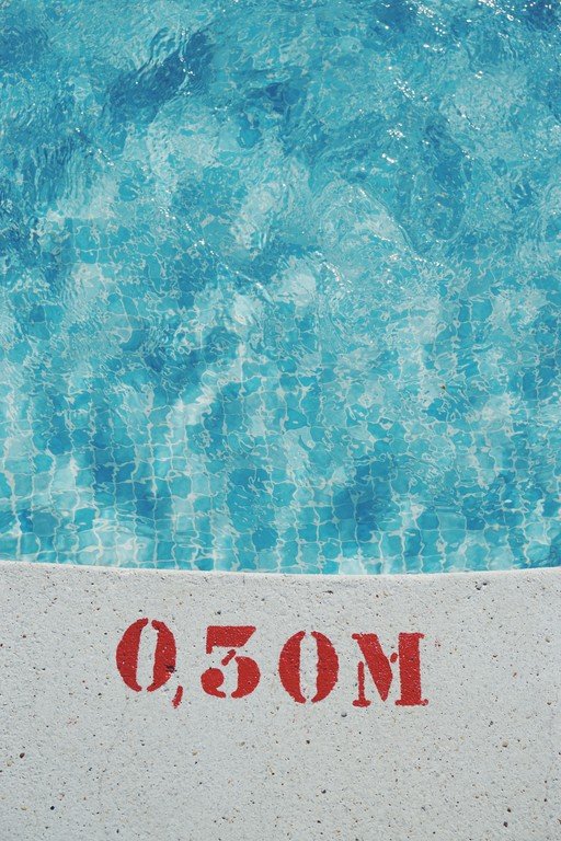 Pool Depth Marker 0.50M
