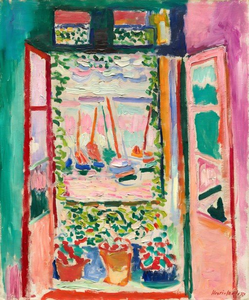 View Through an Open Window, Collioure