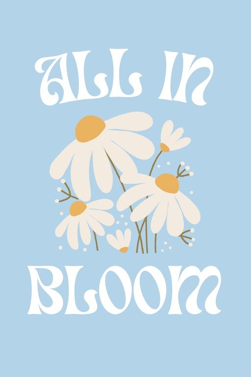 All In Bloom Daisy Graphic