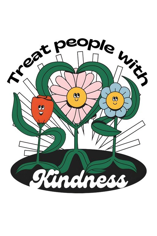 Treat People With Kindness Flowers