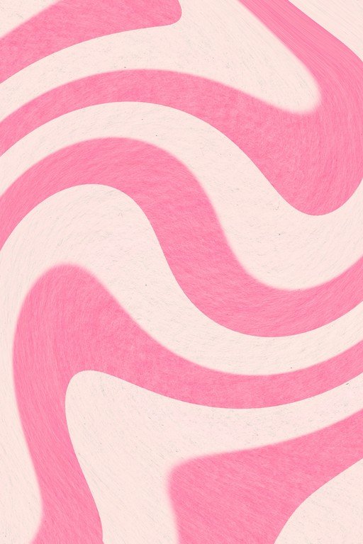 Abstract Pink and Cream Swirl Pattern
