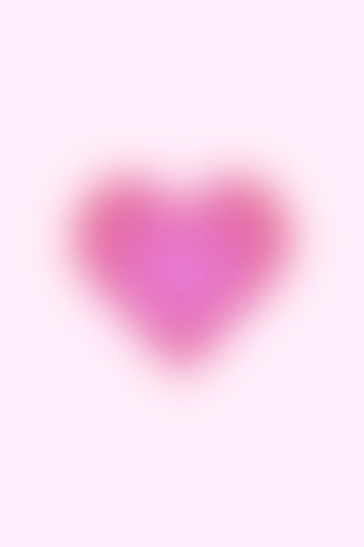 Soft Pink Heart Aura
