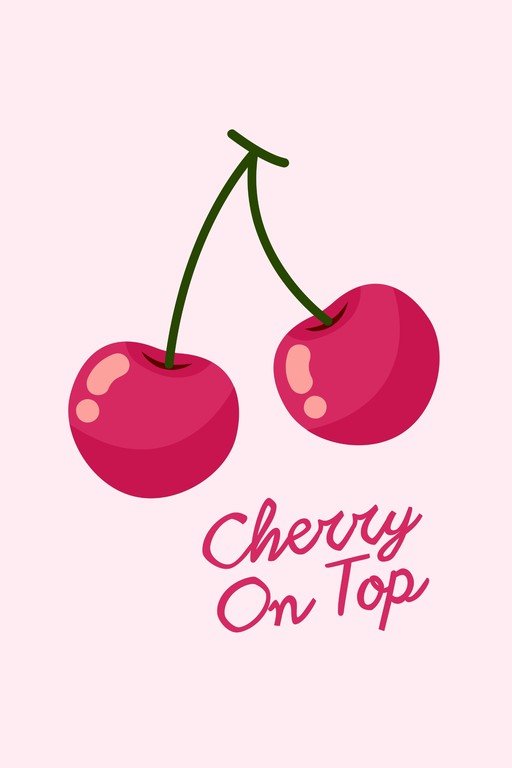 Cherry On Top Illustration