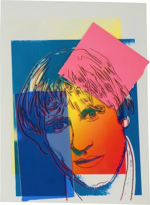 Andy Warhol Portrait of a Young Man